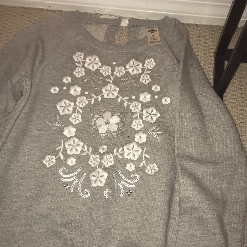 Sweater gray girls